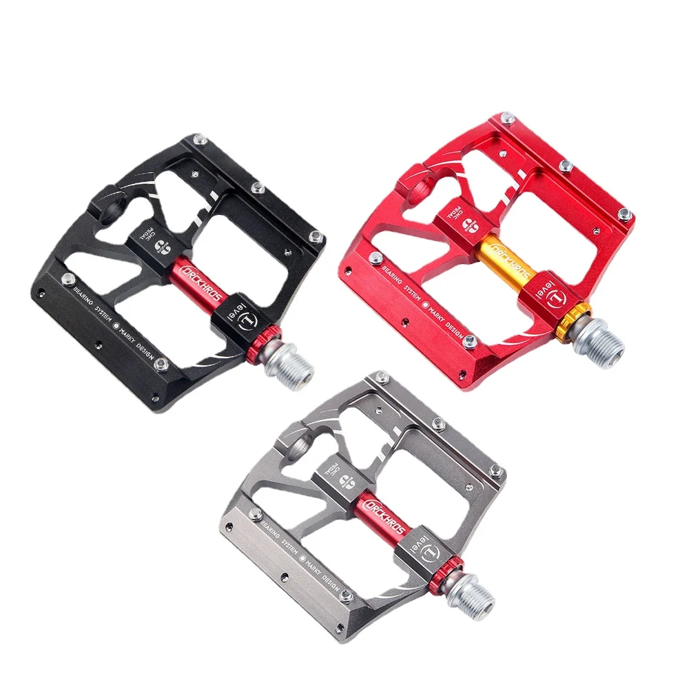 Ultralight MTB Pedals Aluminium Alloy Pedal Flat 3 Bearings Bike for Mountain Road Cycling Accessories Bicycle Footrest | Спорт и