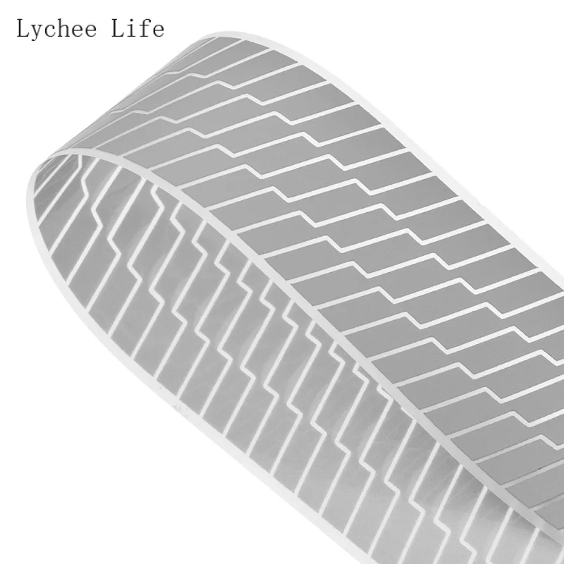 Lychee Life 100x5 см теплопередающая Светоотражающая наклейка виниловая пленка для Diy ленты железо на ткани Одежда швейные изделия