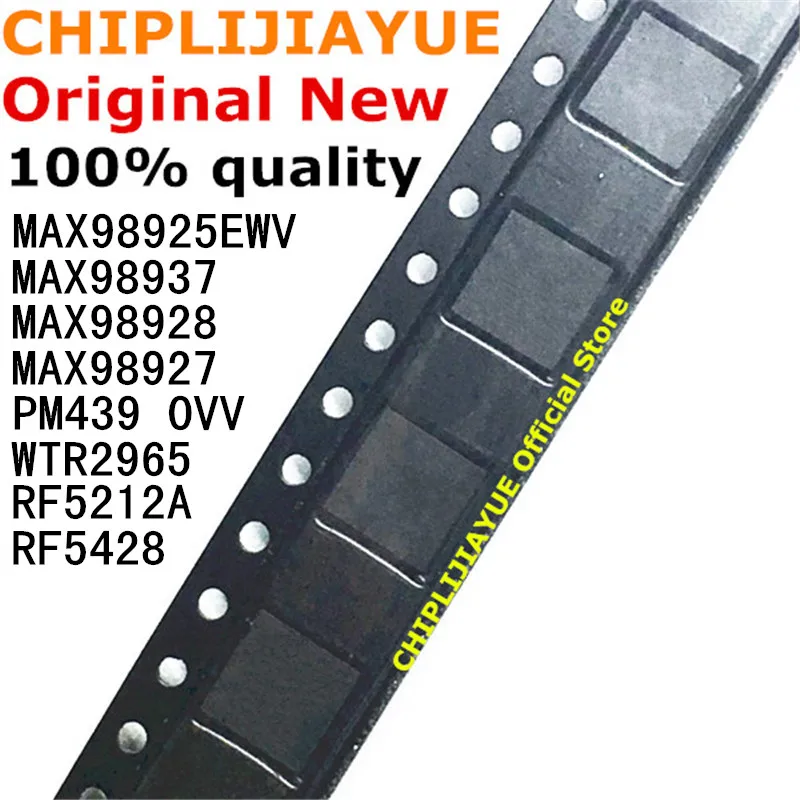 Новый и оригинальный чипсет с интегральной схемой MAX98925EWV + 98928 98927 98937 PM439 0VV RF5428 RF5212A WTR2965 1 шт.|Интегральные