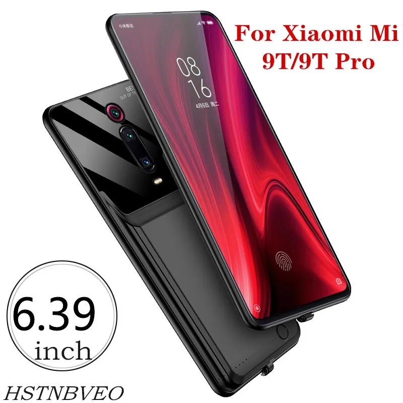 Чехлы для батарей 6000 мА/ч зарядное устройство телефона Xiaomi Mi 9T Pro чехол внешнего