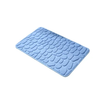 

Memory Foam Modern Bedroom Solid Non Slip Carpet Toilet Thickened Bath Mat Water Absorbent Accessories Kitchen Soft Bathroom Rug