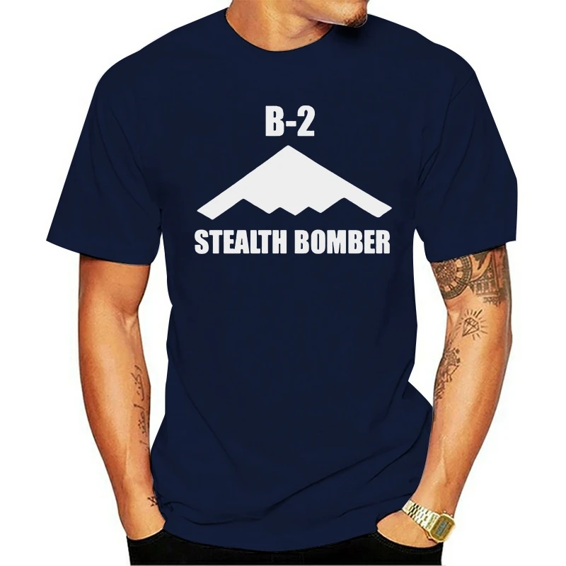 B-2 футболка с невидимым бомбардировщиком самолет B2 Pilot USAF USA патриотическая