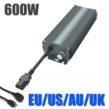 600 Вт Цифровой балласт для MH или сельскохозяйственная лампа 240 В диммируемая цифровая пуско-регулирующая аппаратура для лампа для выращивания растений