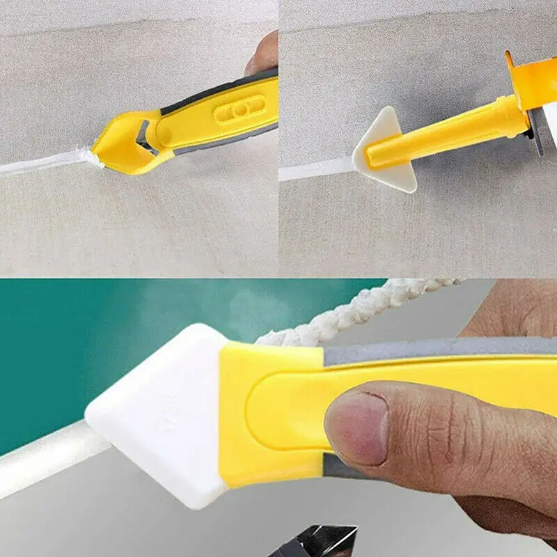 3 In 1 Silicone Sealant Remover Tools Kit Set Scraper Caulking Mould