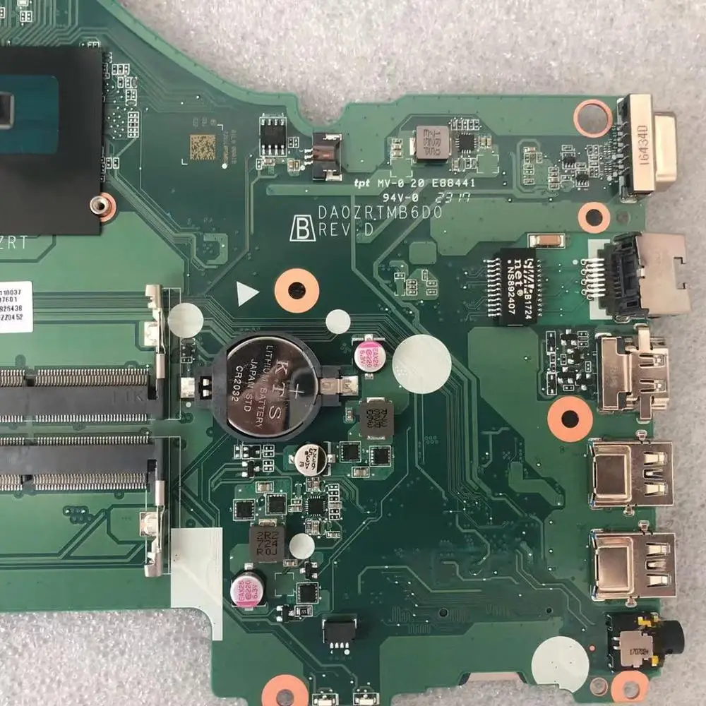 Для E5-573G E5-573 ноутбук материнская плата для Acer Aspire E5-573G I5-5200U Процессор GT940M-2 ГБ DA0ZRTMB6D0 тест ОК