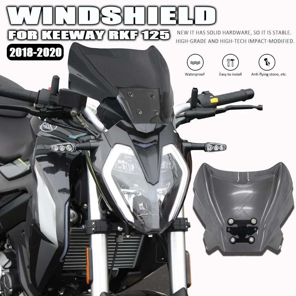 Per Keeway Rkf 125 2018 2019 2020 Keeway Rkf 125 Nuovi Accessori Moto Parabrezza Parabrezza Parabrezza Deflectore Carenatura