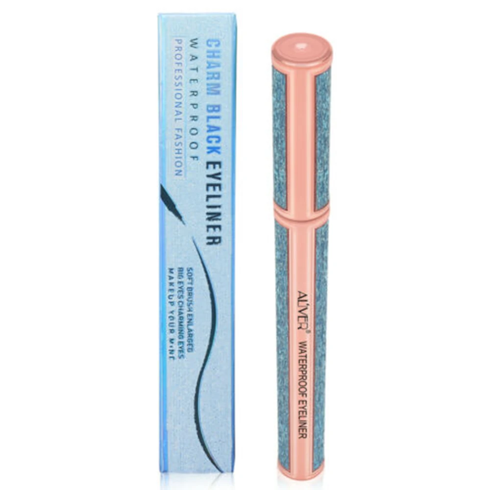 1 шт., новинка, долговечная Водостойкая Подводка для глаз, жидкий карандаш, ультра-тонкий черный тощий фетровый кончик, максимальная точность, подводка, инструменты для макияжа глаз
