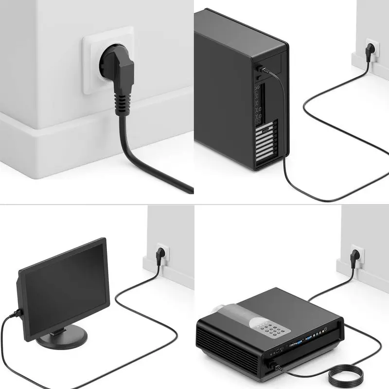 PSU кабель питания 1,5 м 1,5 мм США Великобритания ЕС разъем IEC C13 шнур питания для ПК компьютер PSU Antminer принтер UPS PDU DJ сценический светильник