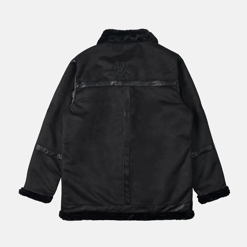 WookongBrand/Брендовая верхняя одежда, куртка с капюшоном, Мужская теплая, плюс уплотненная длинная куртка, куртка из искусственного меха, парка, верхняя одежда, теплая, толстая, длинная куртка