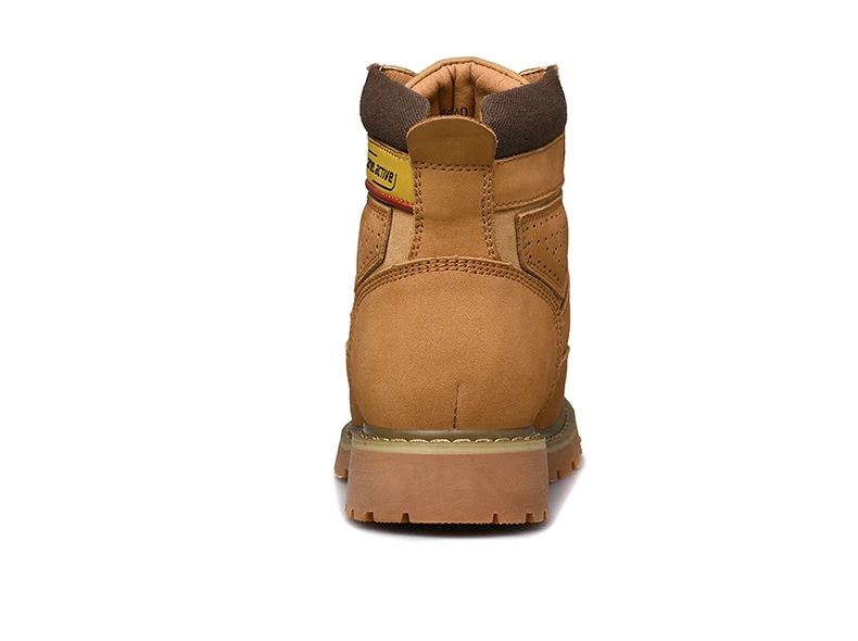 Camel Active/Новые мужские ботинки; зимние повседневные ботинки на нескользящей подошве с высоким берцем; мужские ботильоны из натуральной кожи на шнуровке; модные желтые ботинки