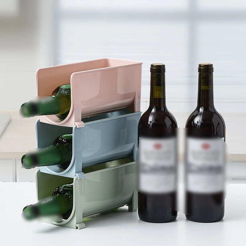 Fridge Organizer Bins Can Drink Dispenser Holder Refrigerator Freezer Kitchen Cabinets U-shaped Plastic Food Pantry Storage Rack | Дом и сад