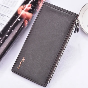 

Multifunctional Men Wallet Long Double-layer Zipper Pouch Phone Storage PU Leather Clutch Large Capacity Organizer Card Holder
