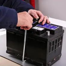 Автомобильный держатель батареи Регулируемый стабилизатор металлический стеллаж набор установочного кронштейна автомобильный держатель с аккумулятором 19 см