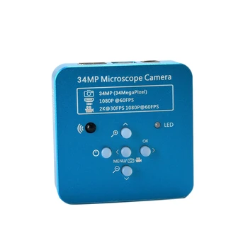 

AMS-2K 34MP 1080P 60FPS HDMI USB Electronic Industrial Microscope Camera 0.5X Eyepiece Adapter 30Mm/30.5M Ring for Phone PCB Rep