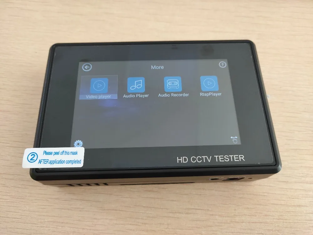 Além de Câmera Monitor com Wif Atualize Cctv Tester H.265 4 k 8mp Tvi Cvi Ahd Analógico 5-em-1 Pulso Ipc-1800 ip 31 tester h.265 4 k ip 8mp tvi