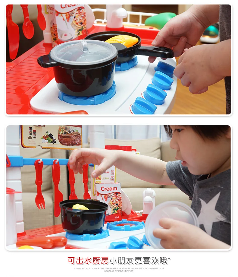 Детская мини-модель, набор кухонных игрушек для детей 1-6 лет, категория продукта 3, унисекс, игровой домик, подарок на день рождения
