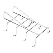  Stainless Steel Kitchen Rack Hanging Coffee Tea Cup Mug Holder Organizer Storage 