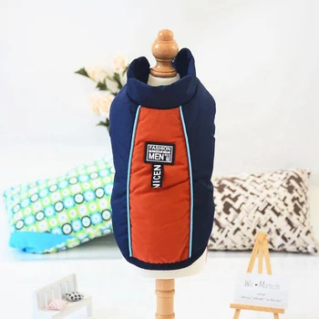 

Pet Dog Warm Cloth British Style Jacket Coats with Fur Collar Small Medium Dogs Puppy Autumn Winter Cloth Dog Teddy Clothes