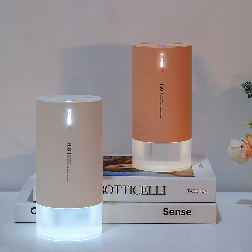 

430ml Wireless Aromatherapy Humidifie Diffuser 2000mAh Battery Rechargeable Essential Oil Diffuser Car Aroma Humidifier Home