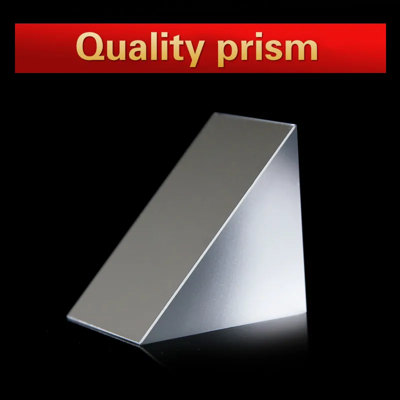 Спектральная оптика Оптическое стекло Tri Prism Spot Pro Isometric правый угол отражающая алюминиевая пленка K9 материал