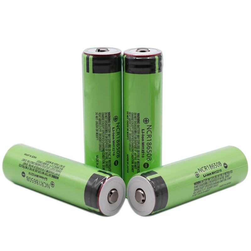 Panasonic NCR18650B 3,7 v 3400mah 18650 перезаряжаемый литиевый аккумулятор для фонариков