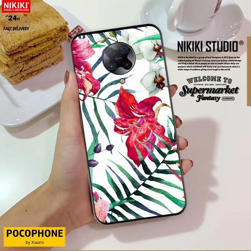 Silicone Case For redmi Poco F2 Pro Black Shark 3 2 Helo Pocophone F1 X2 Fundas Back Cover Shell Capa | Мобильные телефоны и