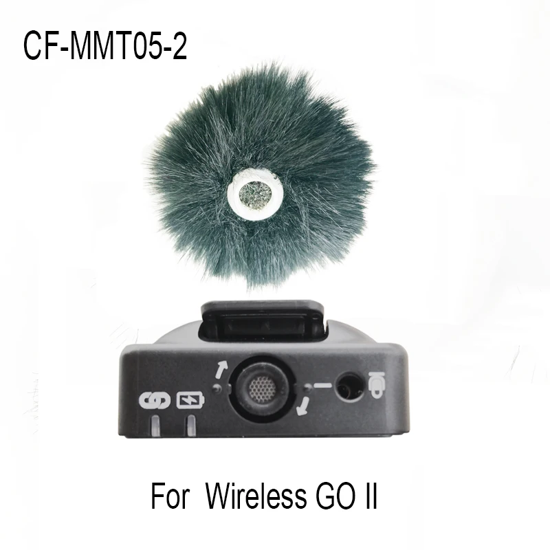 peludo prova de compatível com microfone sem fio go ii