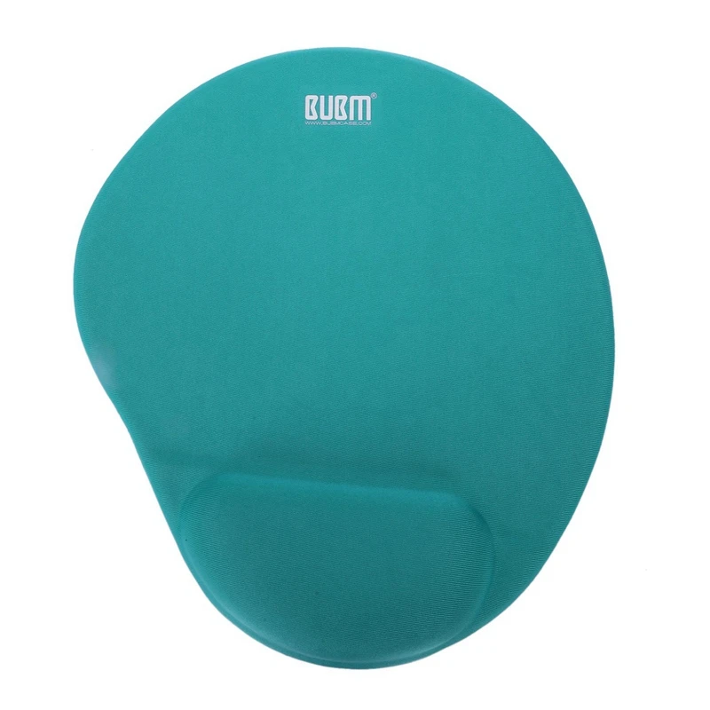 Bubm Противоскользящий коврик для мыши, поддерживающий протектор, эргономичный дизайн Memoria, комфортный Аппетитный коврик для мыши - Цвет: Green