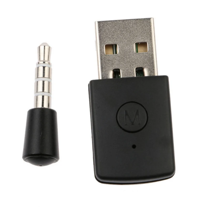 Kebidumei USB Bluetooth ключ USB адаптер Bluetooth 4,0 3,5 мм для PS4 Стабильная производительность Bluetooth наушники с кабелем
