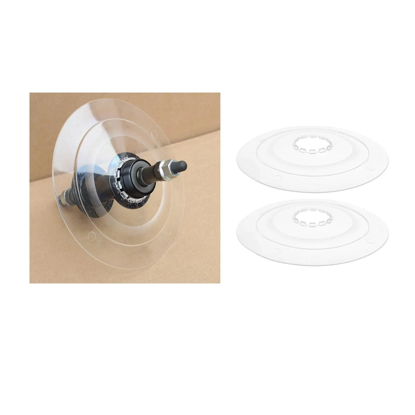 2x Bicycle Flywheel Guard Support Disc Brake Cassette Hubs Protection For bicycle cassette,bicycle parts,bike freewheel