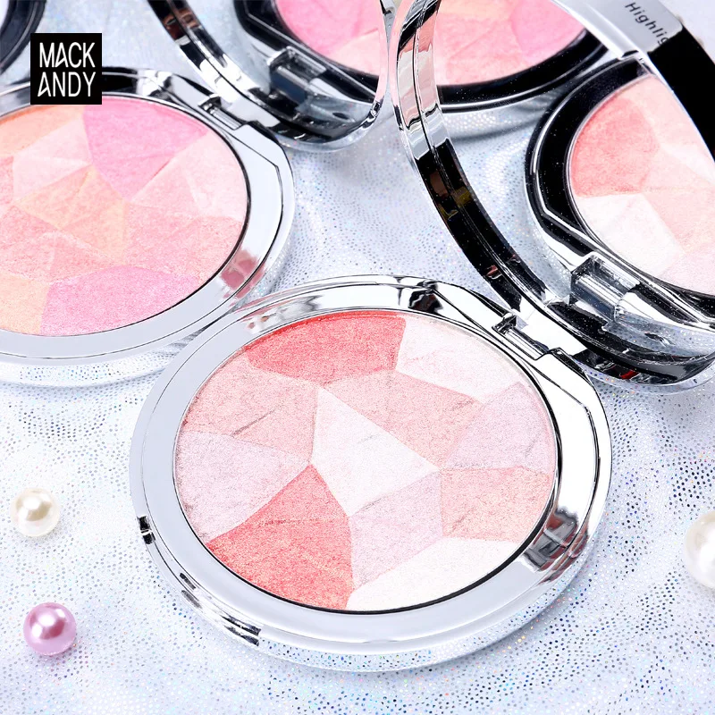 

3 Colors Highlighter Palette Makeup Face Contour Powder Bronzer Make Up Blusher Professional Blush Palette Cosmetics