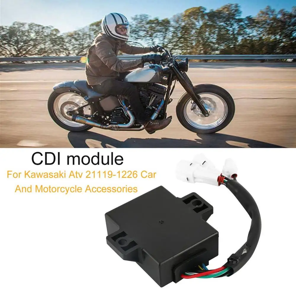 Модуль CDI подходит для мотовездеход Kawasaki 21119-1226 2Gu-85540-51-00 автомобильные и Мотоциклетные аксессуары черный