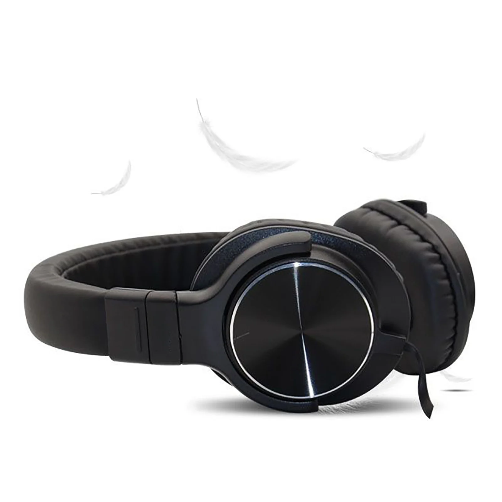 New Wired Headphones With Microphone Over Ear Headsets Bass HiFi Sound Music Stereo Earphone For Computer PC Laptop Notebook