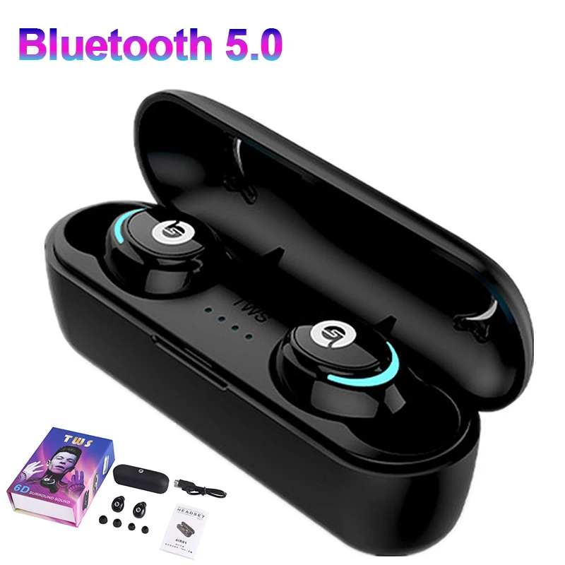 LEORY TWS bluetooth 5,0 настоящие беспроводные наушники, бинауральные звонки, громкая связь, стерео наушники-вкладыши, спортивные для iPhone, Android