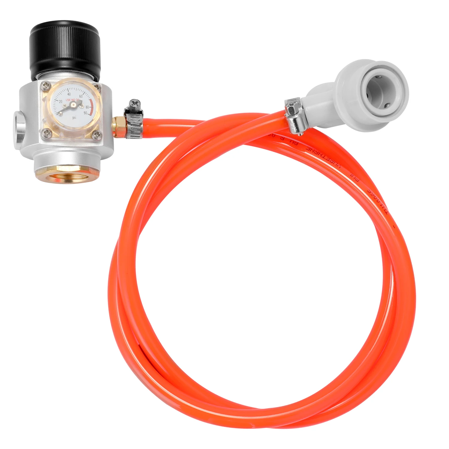 CO2 мини газовое зарядное устройство 0-90 PSI датчик для содовой воды пива Kegerator