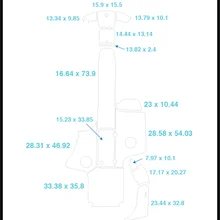 2007 Chaparral Sunesta 216 плавающий шаг и коврик для кокпита лодка EVA Тиковый настил 1/" 6 мм