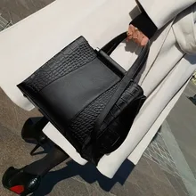 Женские сумки, женские сумки через плечо, женские сумки через плечо, кожаные большие сумки с крокодиловым узором, дизайнерские