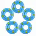 5 pcs blue lifebuoy
