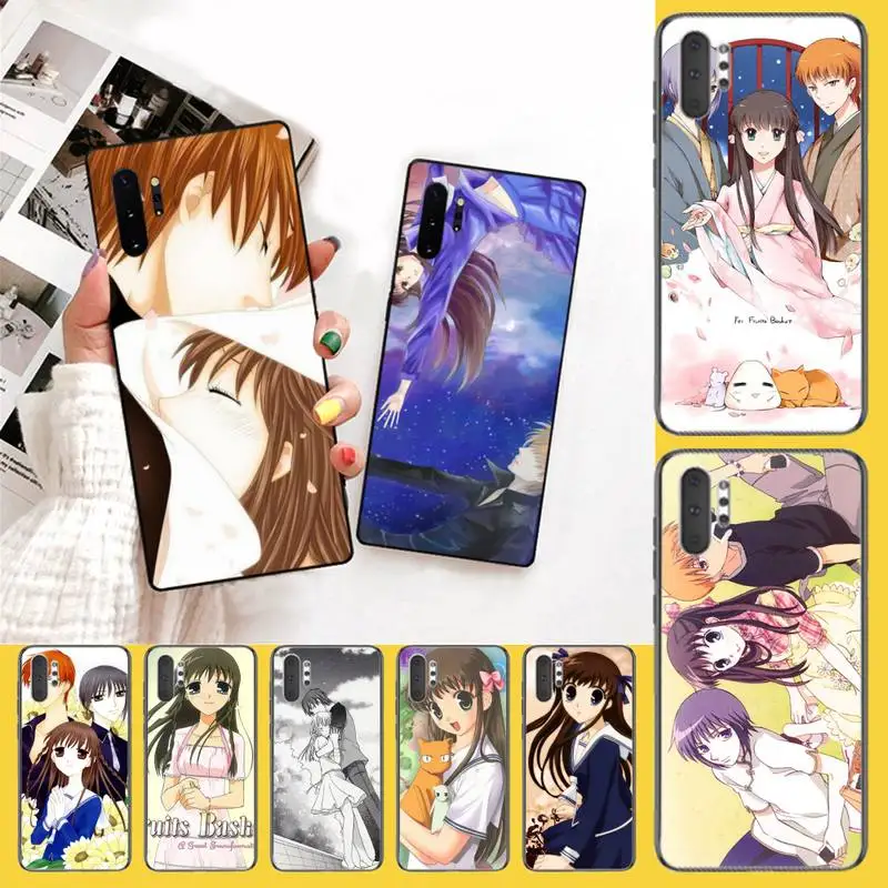 PENGHUWAN Fruits Basket Anime Newly Arrived Black Cell Phone Case For Samsung Galaxy J7 J8 J6 Plus 2018 Prime Note 7 8 9 10 pro | Мобильные