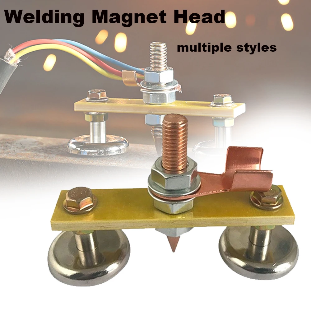 Metal Repair Ground Wire Tool Welding Magnet Head Welding Machine Magnetic Strong Magnetism Grounding Accessories afbeelding