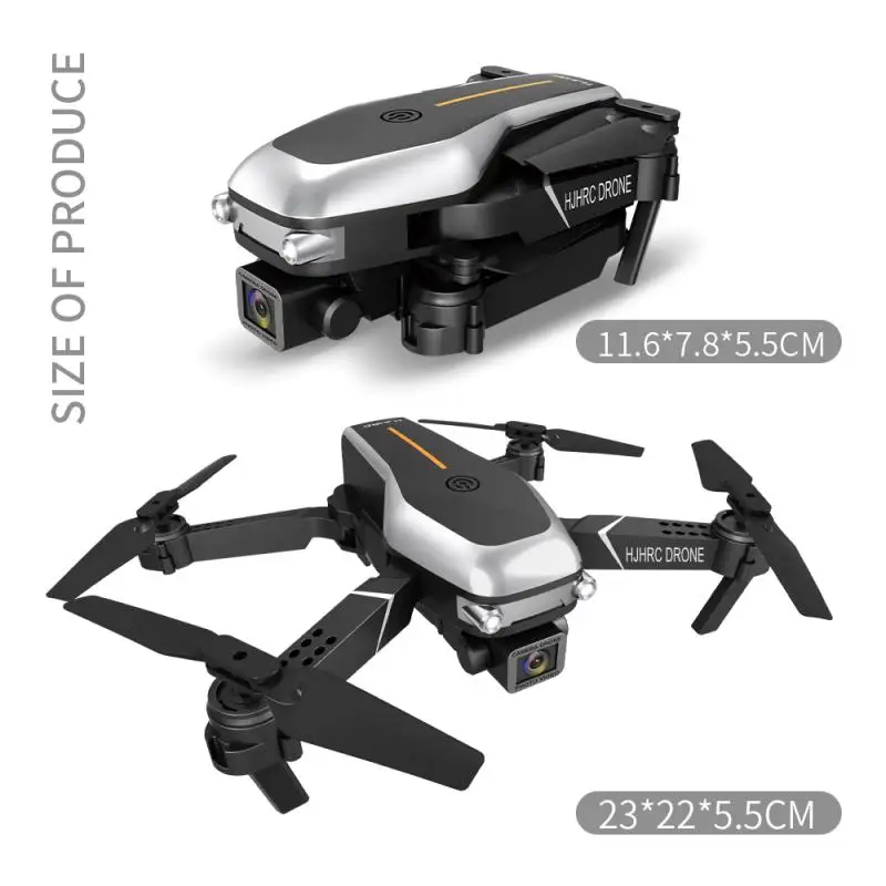 2021 New HJ95 Mini Drone 6K Professional Dual Camera 1080P WiFi FPV Drone Foldable Quadcopter RC Helicopter Toys