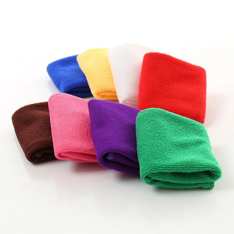 1 шт. 30*30 см одноцветное мягкое квадратное автомобильное чистящее полотенце из микрофибры для волос полотенце для ванной комнаты s