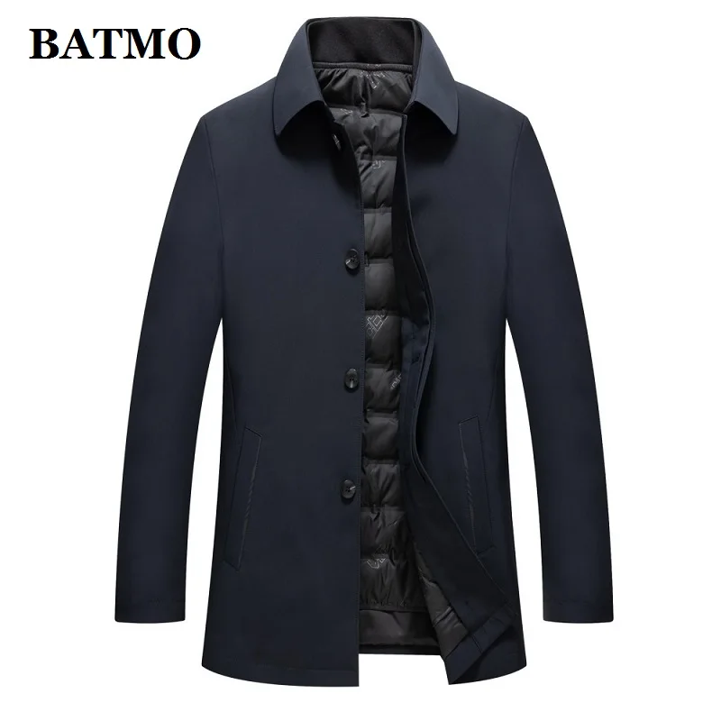 

BATMO 2020 new arrival winter 90% white duck down jackets men,warm thicked parkas coat,plus-size M-4XL 8909