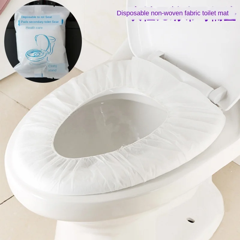 1 Pcs Travel Disposable Toilet Seat Covers Mat Waterproof Toilet Paper Pad For Travel/Camping Bathroom Accessories Set