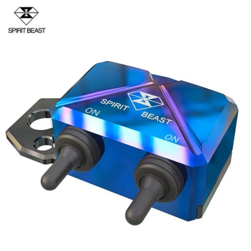 SPIRIT BEAST Мотоцикл Скутер переключатель управления коробка руль фара CNC