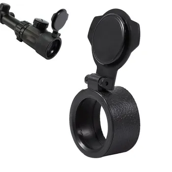 

1pc 34mm Brand Rifle Scope Cover Flip Up Quick Spring Cap Open Objective Lens Eyes High Quality And Durable