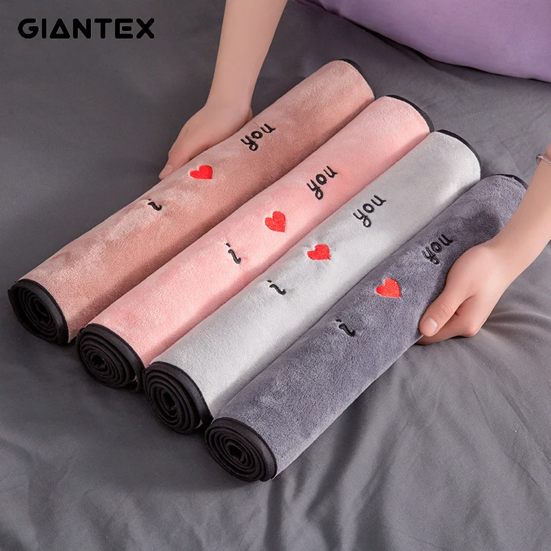 Полотенце для лица GIANTEX из мягкой микрофибры супер-впитывающее полотенце ванной