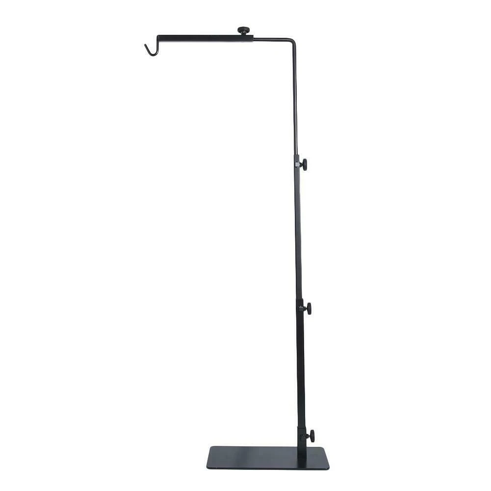 Hot Reptile Lamp Stand Heating Lamp Holder Adjustable Telescopic Metal Light Hanger Holder PLD - Цвет: Large light stand