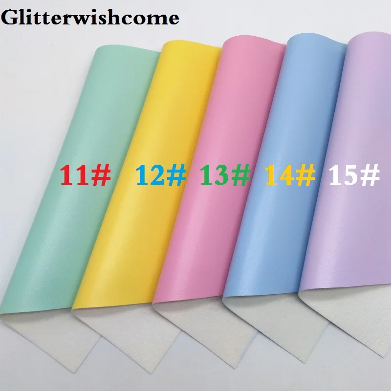 Ткань Glitterwishcome 21x29 см Размер A4 винил для бантов кожа наппа ткань из искусственной