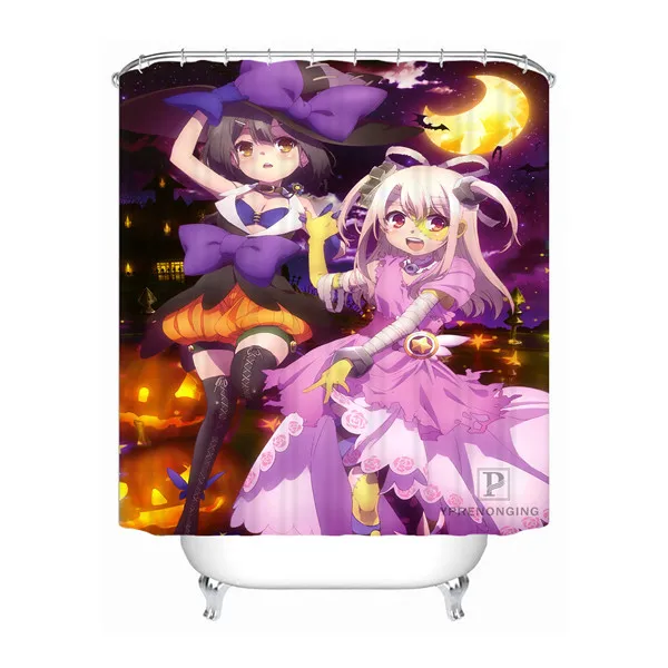 Shower Curtain Пользовательские собаки рыцарь, вампир Водонепроницаемый Ванная комната приемлемая занавеска из полиэстеровой ткани занавеска для ванной#180318-10 - Цвет: Shower Curtain
